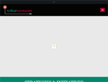Tablet Screenshot of crtribalventures.org